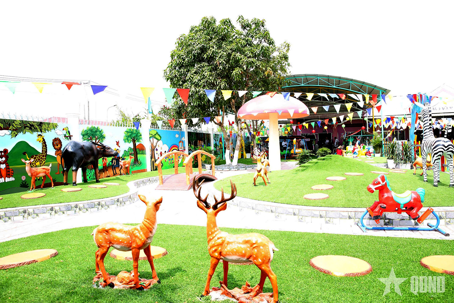 Cần Thơ: Khánh thành khu vui chơi trẻ em tại Trường Mẫu giáo Vĩnh Viễn 1