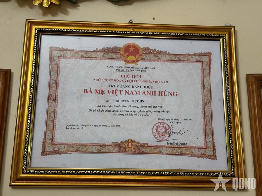 Chuyện về Mẹ Việt Nam Anh hùng Nguyễn Thị Thìn