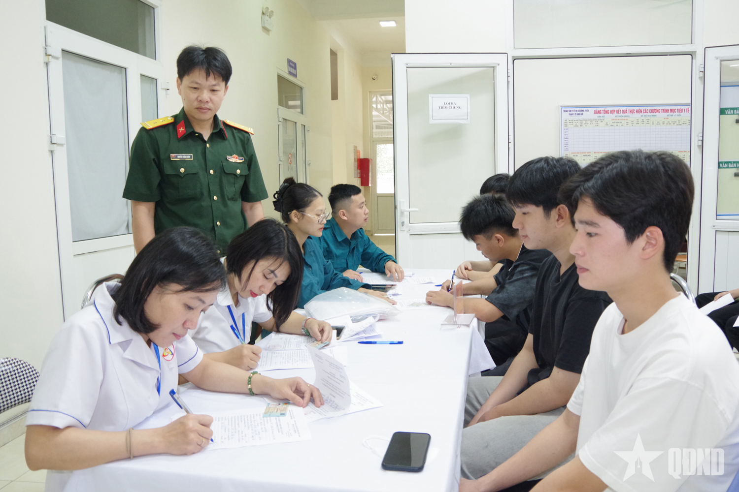 Phường Bình Khê (Quảng Ninh): Hoàn thành đăng ký nghĩa vụ quân sự lần đầu năm 2026