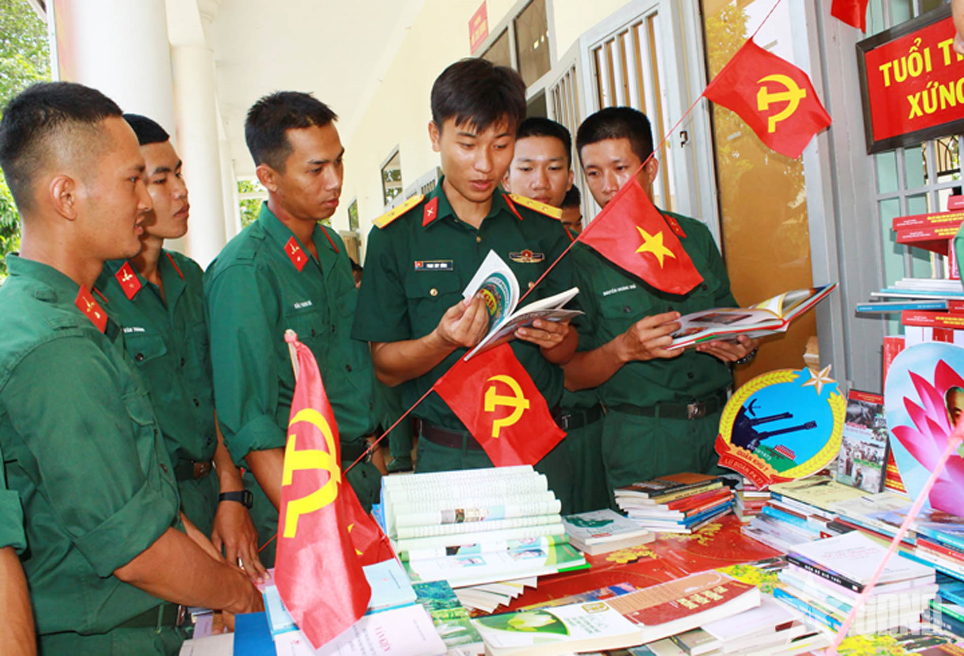 Quân khu 7: Lan tỏa văn hóa đọc, nâng cao bản lĩnh, trí tuệ chiến sĩ