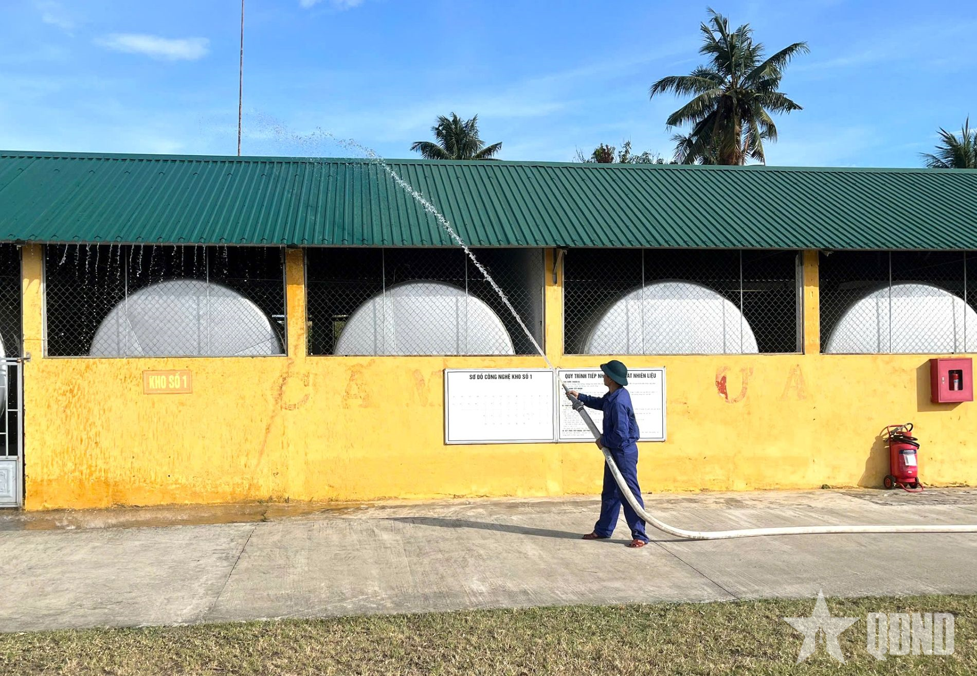 Xây dựng chính quy kho xăng dầu an toàn, hiệu quả