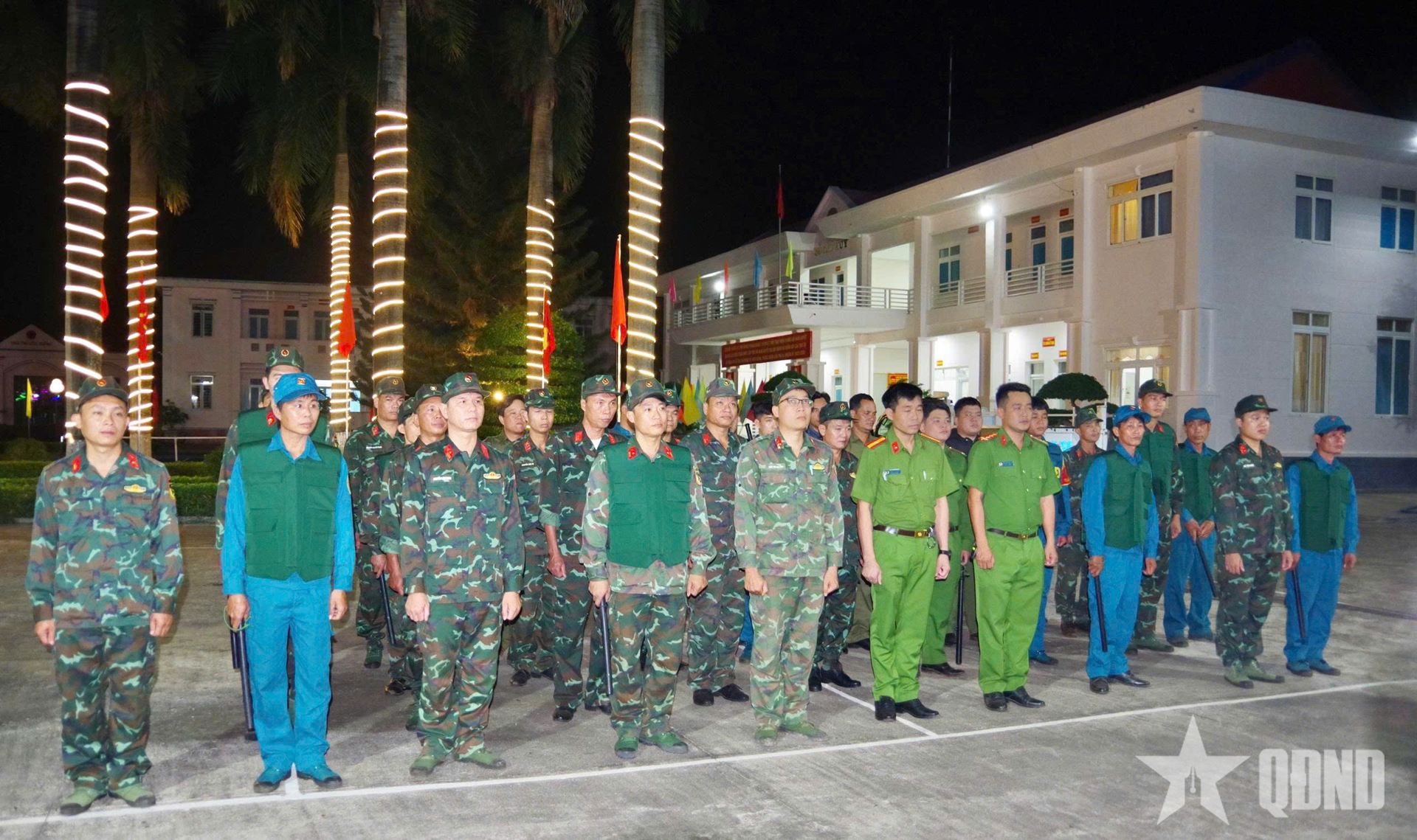 Trung đoàn 719 phối hợp tuần tra bảo đảm an ninh chính trị, trật tự an toàn xã hội trên địa bàn đóng quân
