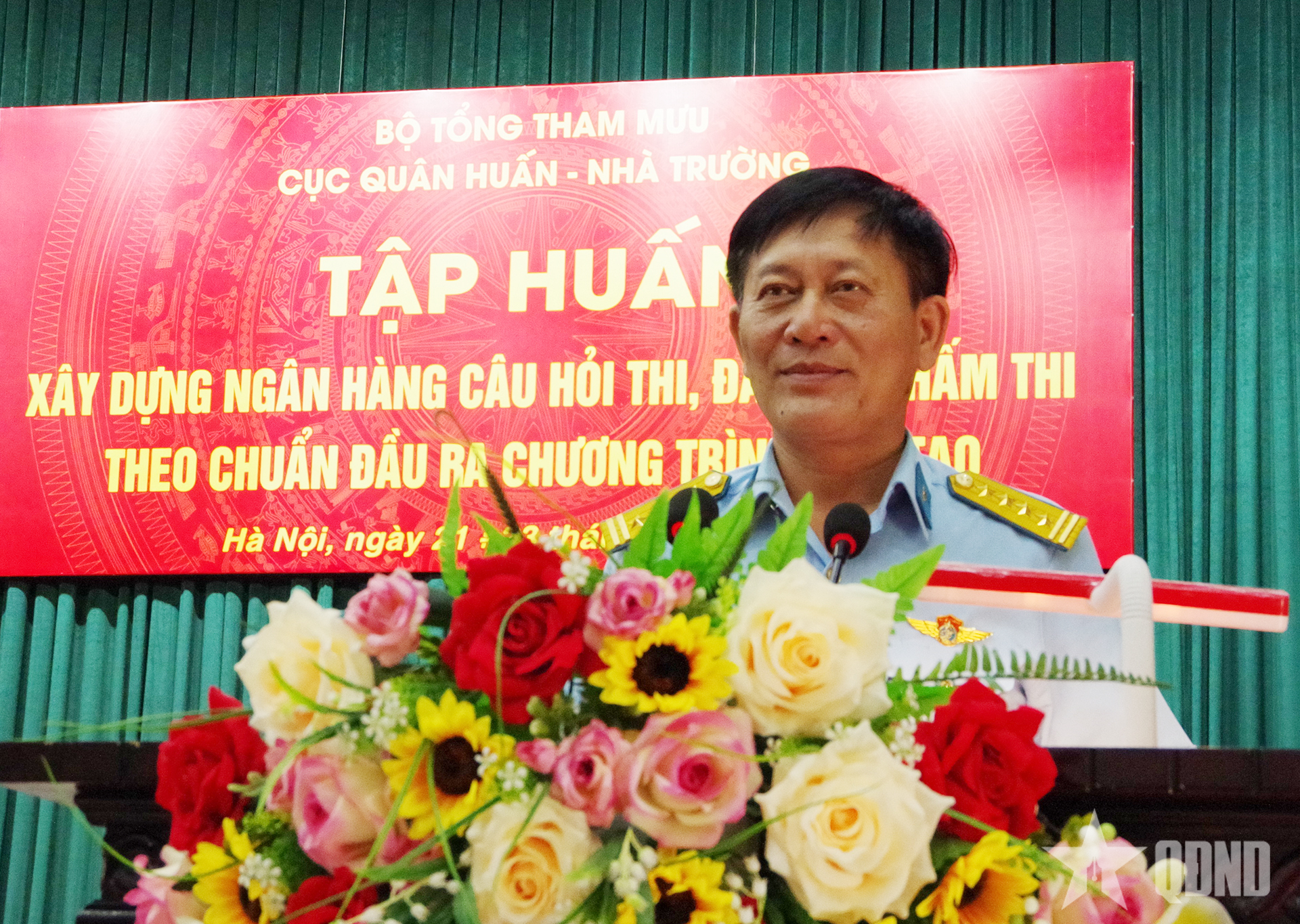 Tập huấn xây dựng ngân hàng câu hỏi thi theo chuẩn đầu ra chương trình đào tạo