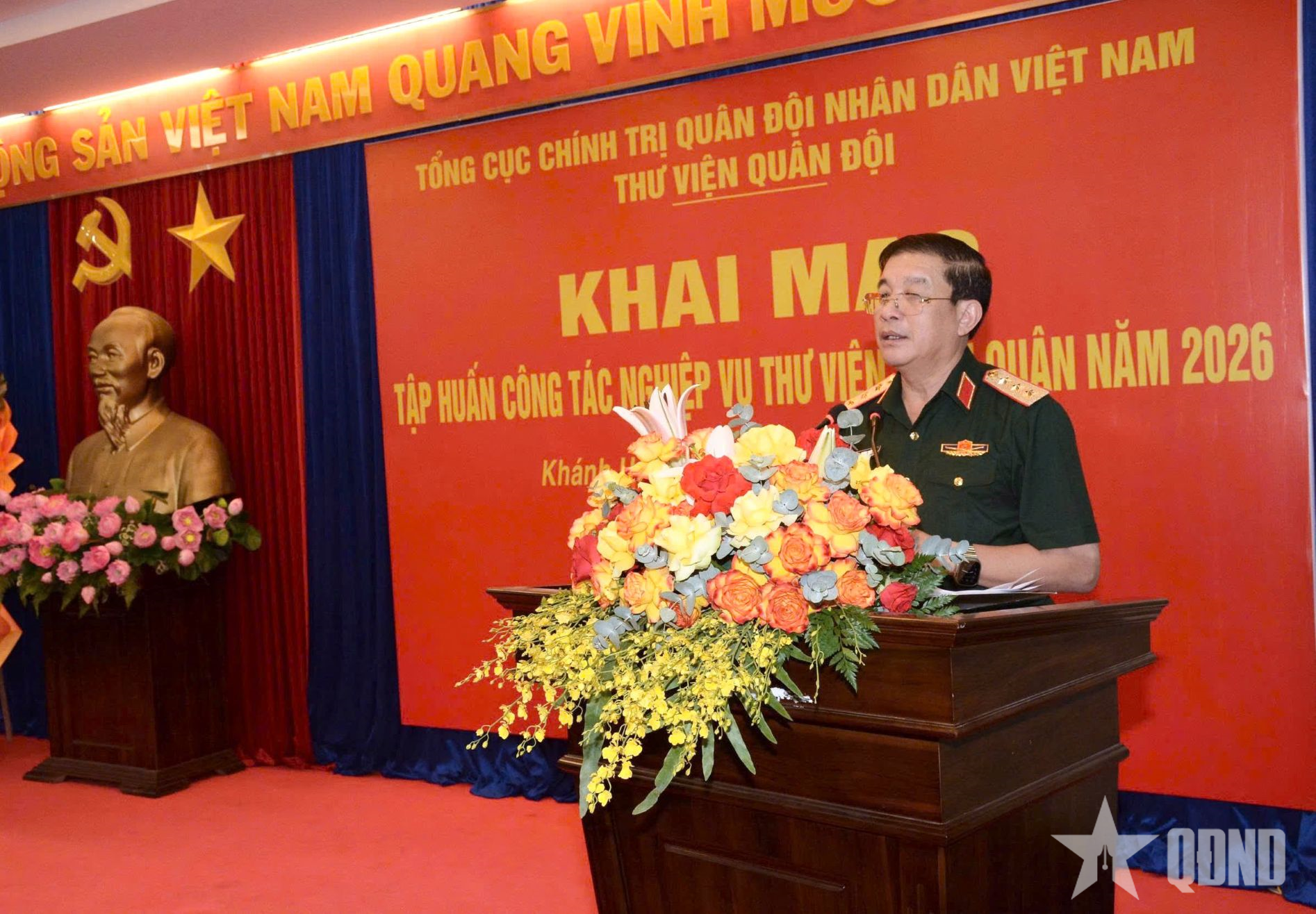 Tập huấn công tác nghiệp vụ thư viện toàn quân