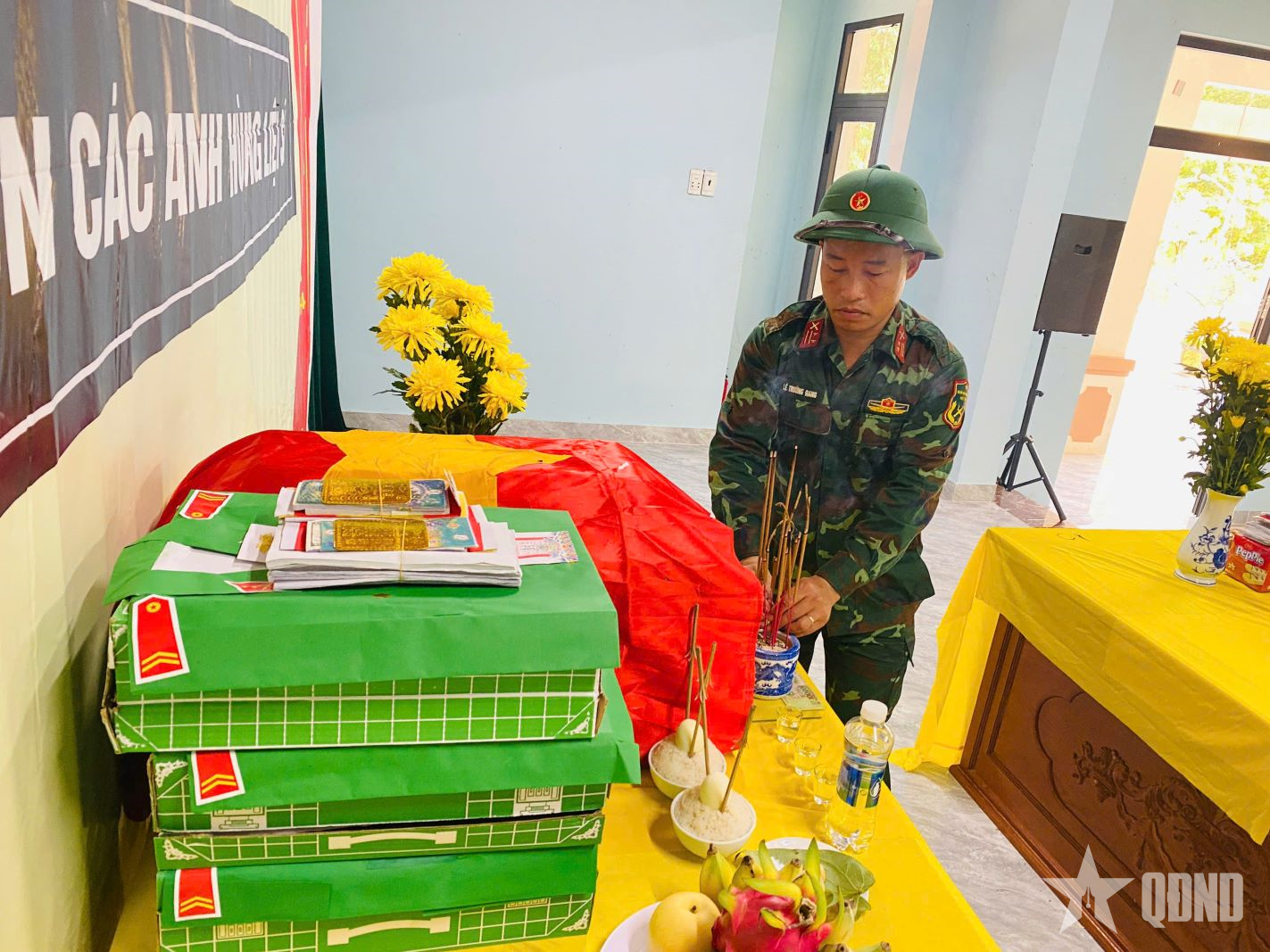 Sư đoàn 968 (Quân khu 4) tìm thấy 3 hài cốt liệt sĩ tại tỉnh Quảng Trị

