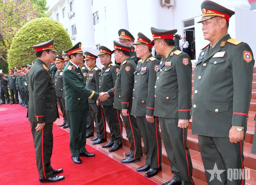 Hợp tác quân sự, quốc phòng Việt Nam - Lào ngày càng toàn diện