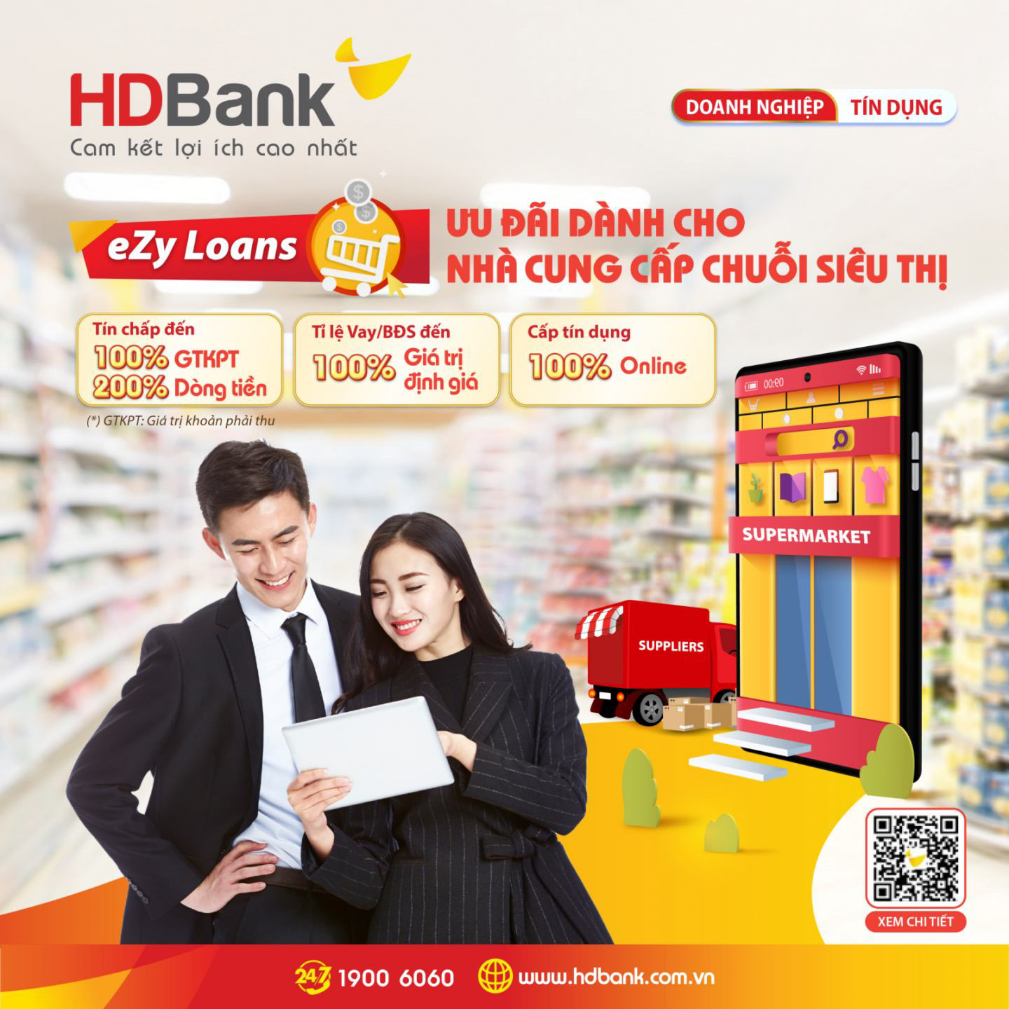 HDBank đẩy mạnh tài trợ theo chuỗi: Tín chấp lên đến 5 tỷ và tỷ lệ tài trợ đến 100%, khơi thông dòng vốn hệ sinh thái và chuỗi giá trị