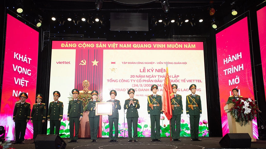 Viettel Global đón nhận danh hiệu Anh hùng Lao động với những kỷ lục mới
