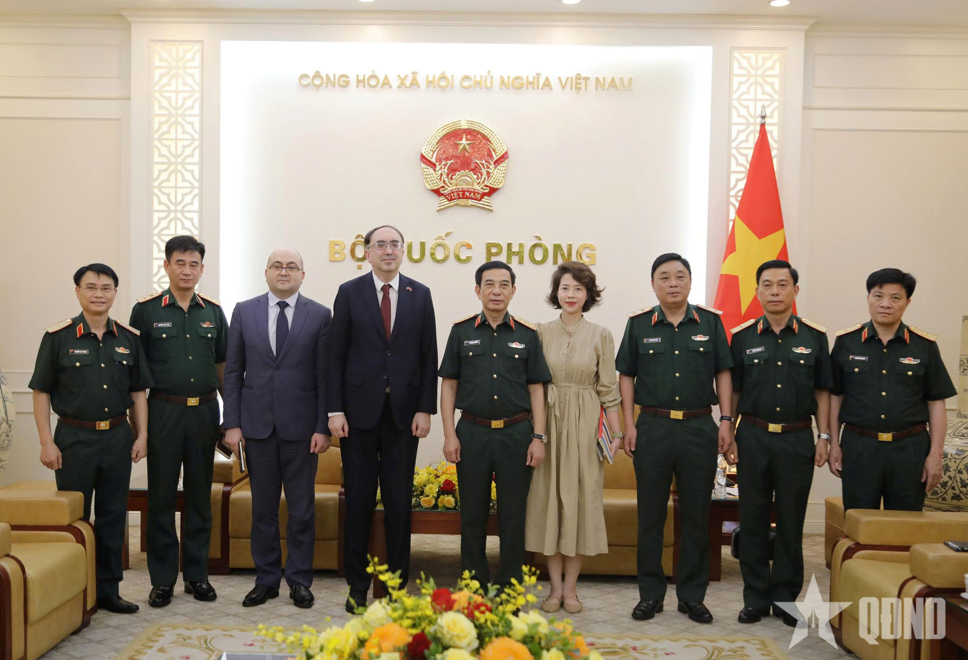 Đại tướng Phan Văn Giang tiếp Đại sứ Armenia tại Việt Nam