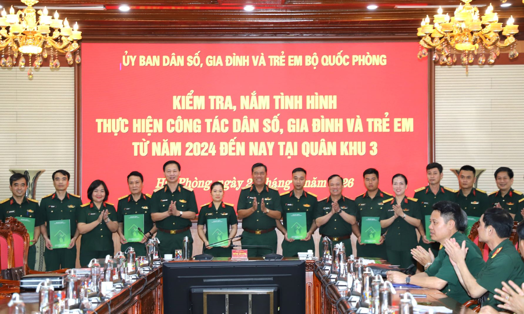 Quân khu 3 nâng cao hiệu quả công tác dân số, gia đình và trẻ em