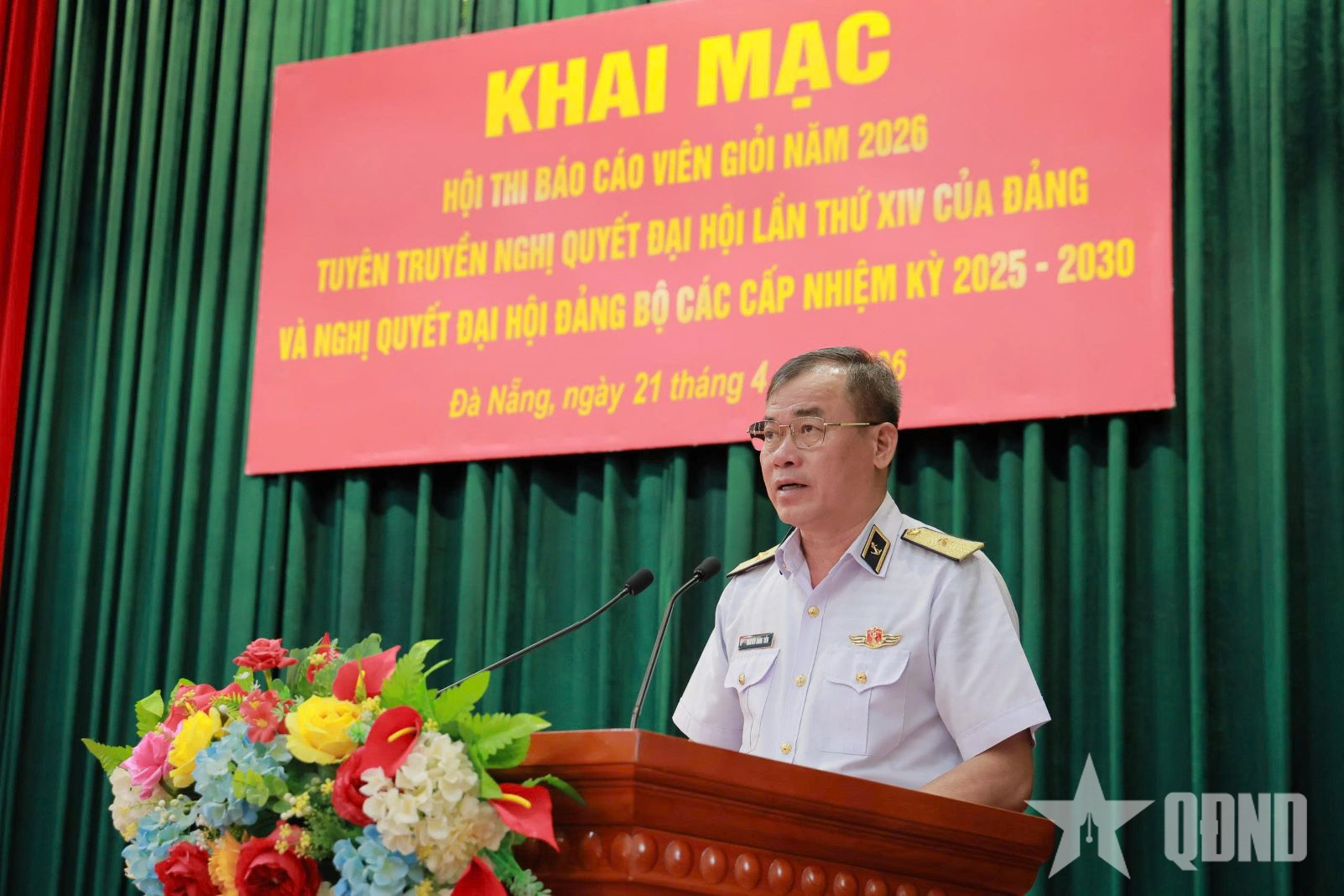 Vùng 3 Hải quân thi báo cáo viên giỏi cấp Vùng năm 2026