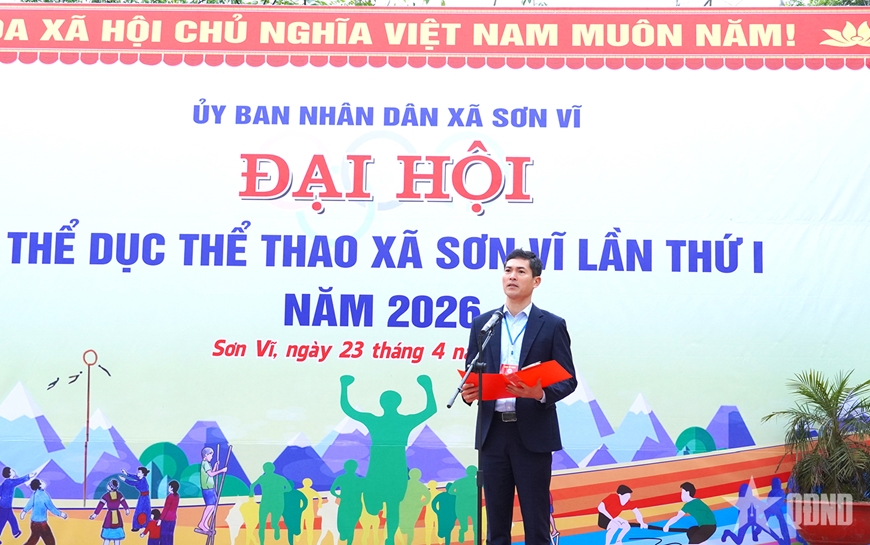 S&ocirc;i nổi Đại hội Thể dục thể thao v&agrave; Ng&agrave;y hội văn h&oacute;a c&aacute;c d&acirc;n tộc thiểu số x&atilde; bi&ecirc;n giới Sơn Vĩ (Tuy&ecirc;n Quang)