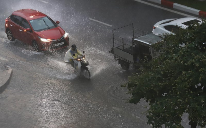 Khu vực Bắc Bộ tiếp tục có mưa dông