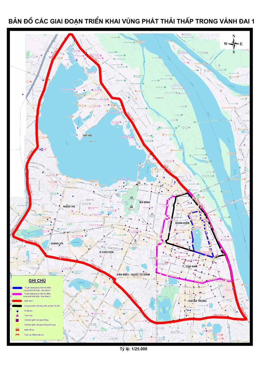 H&agrave; Nội th&iacute; điểm cấm xe m&aacute;y xăng, dầu theo giờ tại 11 tuyến phố, phường Ho&agrave;n Kiếm từ ng&agrave;y 1-7