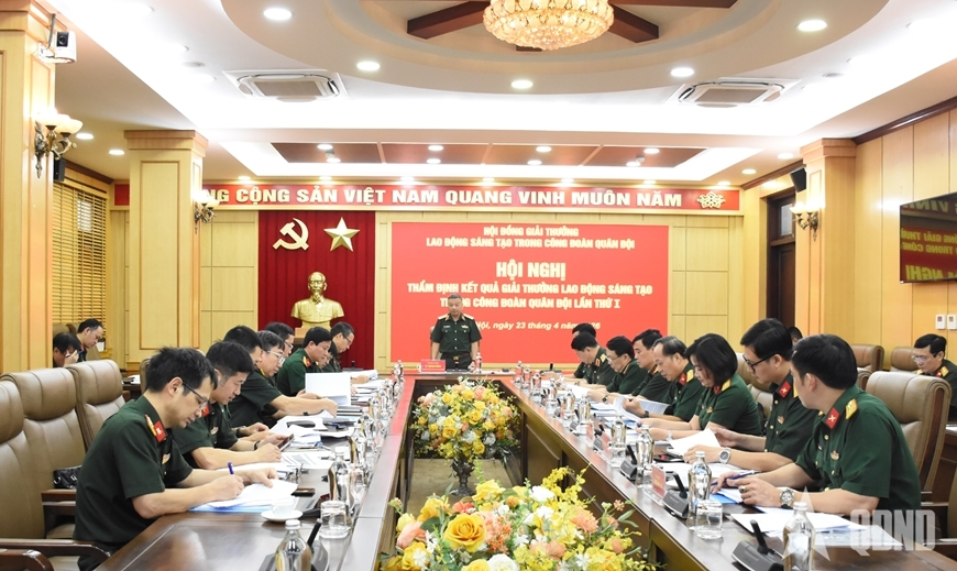 99 công trình đạt Giải thưởng Lao động sáng tạo trong Công đoàn Quân đội lần thứ I