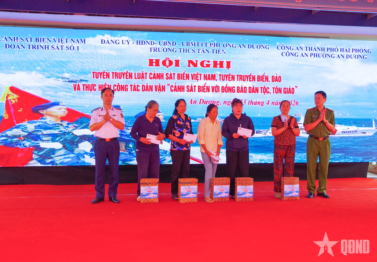 Đoàn Trinh sát số 1 tuyên truyền pháp luật tại Hải Phòng