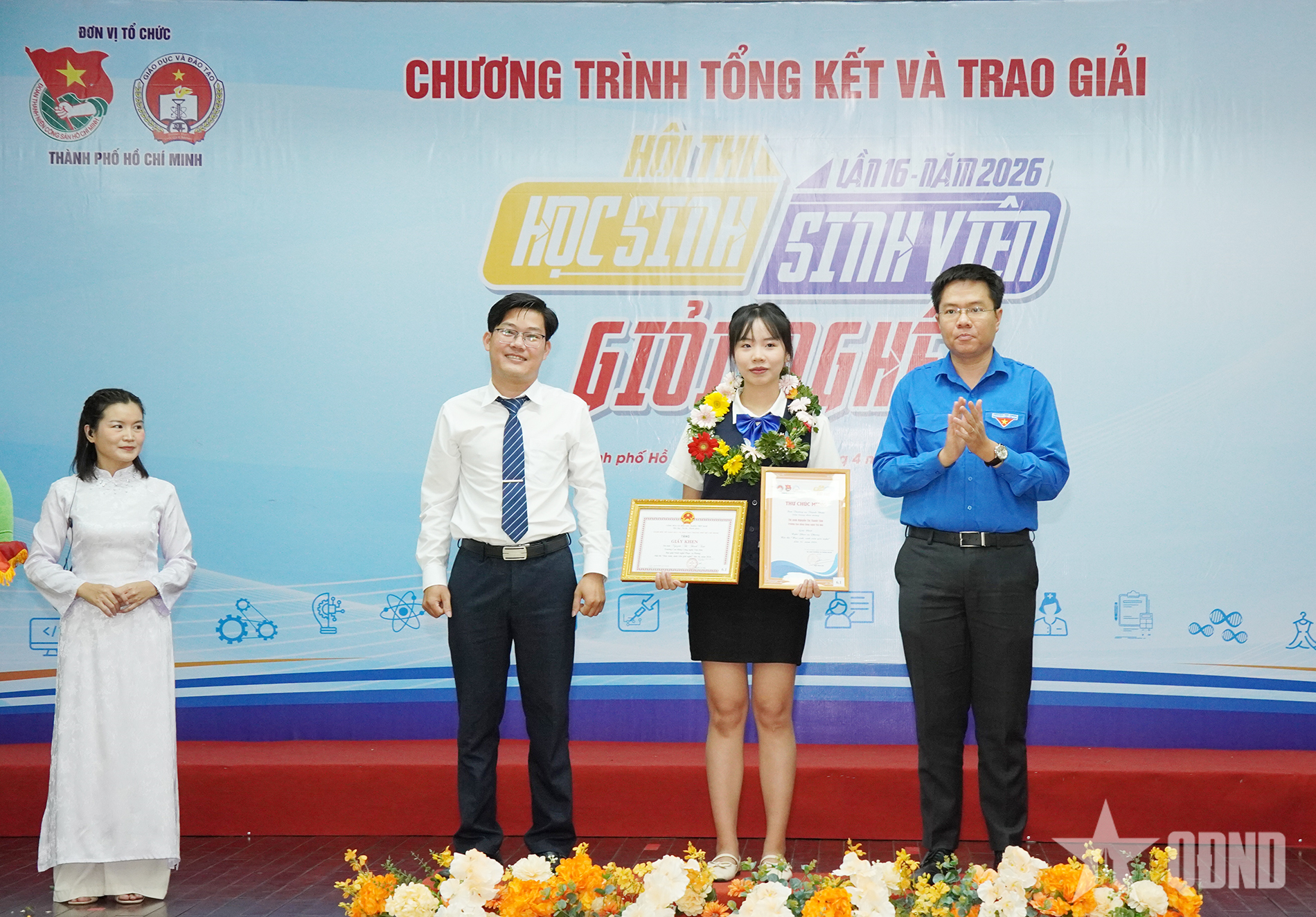 TP Hồ Chí Minh: Trao giải thưởng Hội thi “Học sinh, sinh viên giỏi nghề”