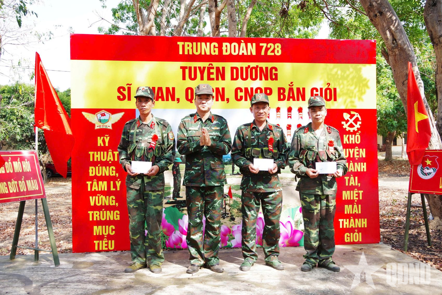 Trung đoàn 728 kiểm tra bắn đạn thật, an toàn tuyệt đối