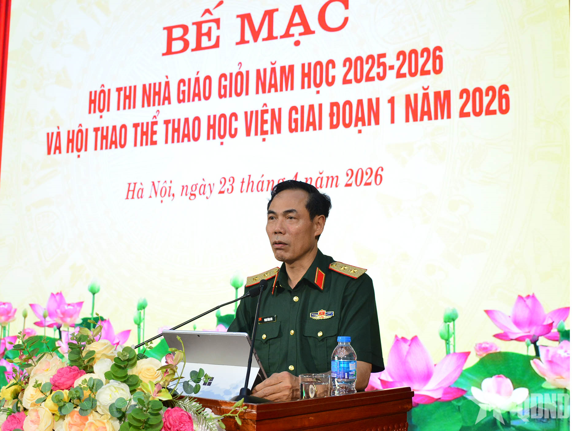 Học viện Hậu cần bế mạc Hội thi nhà giáo giỏi và Hội thao thể thao Học viện giai đoạn 1 