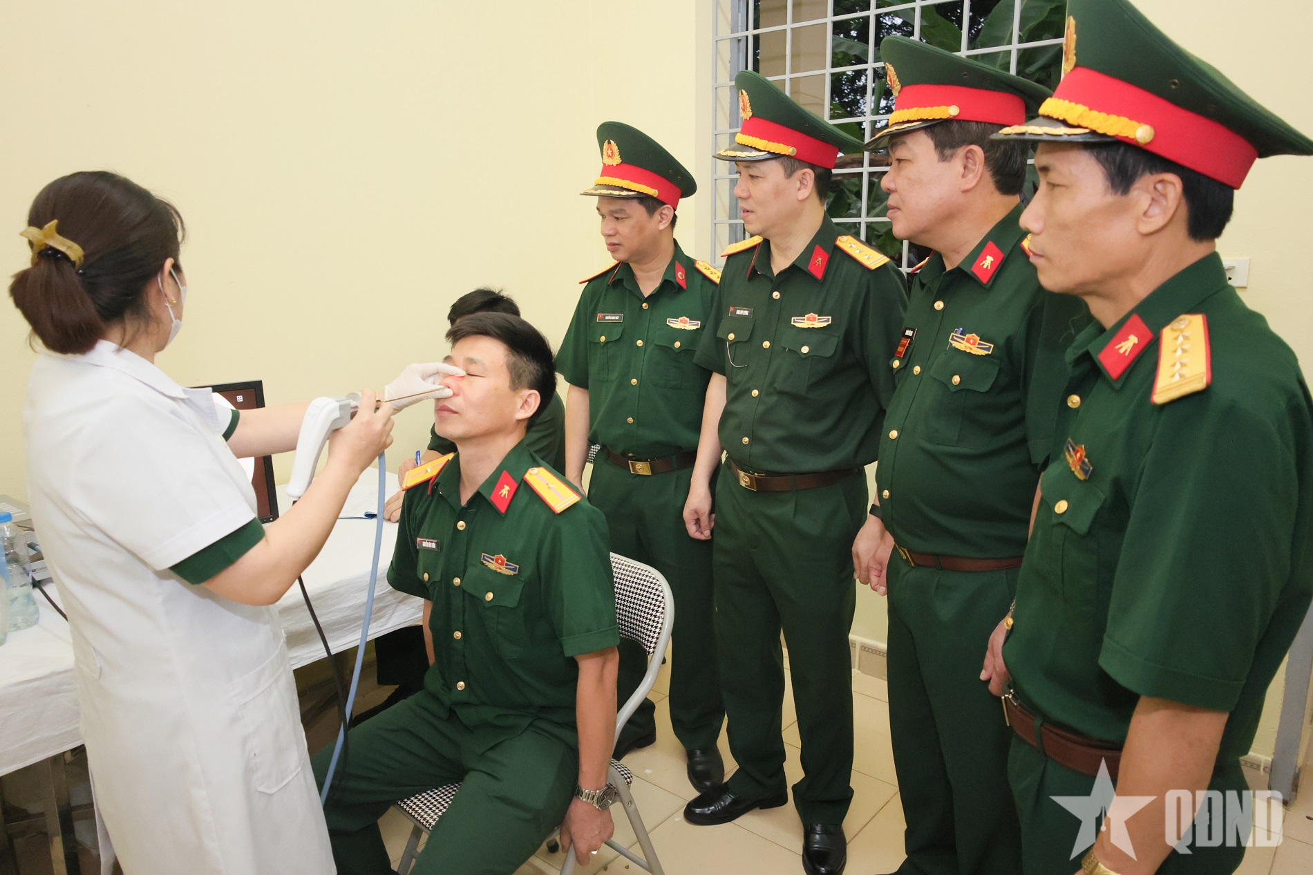 Tổng cục Hậu cần-Kỹ thuật tổ chức khám bệnh cho cán bộ, nhân viên, chiến sĩ Kho K834