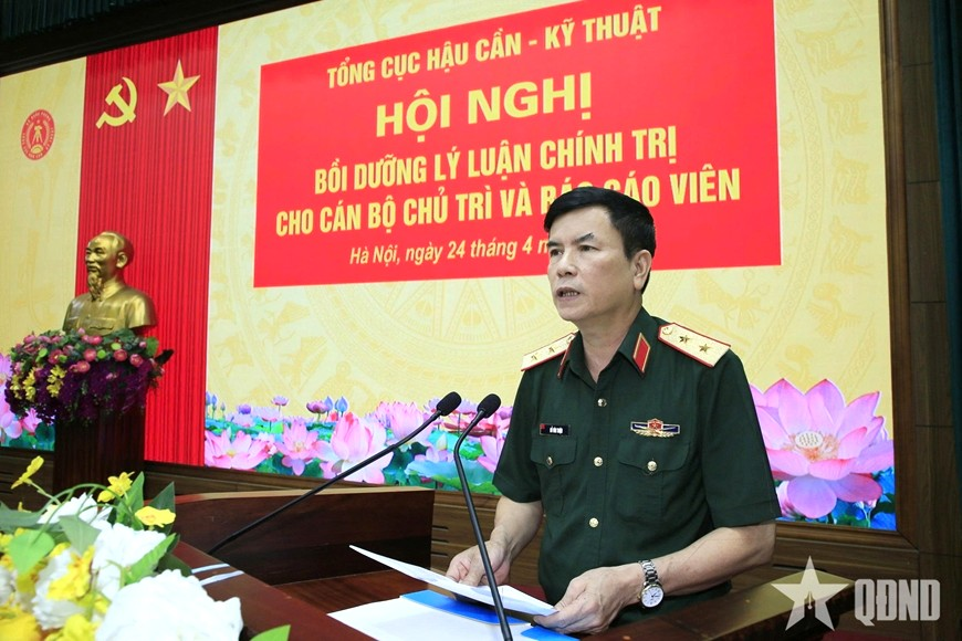 Tổng cục Hậu cần - Kỹ thuật bồi dưỡng lý luận cho cán bộ chủ trì, báo cáo viên