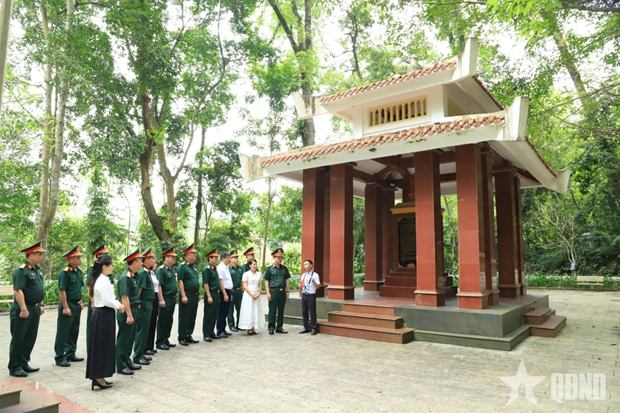 Tổng cục Hậu cần - Kỹ thuật về nguồn Khu di tích quốc gia đặc biệt rừng Trần Hưng Đạo