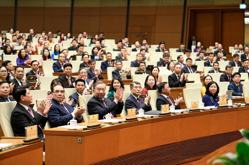 Kỳ họp thứ nhất, Quốc hội kh&oacute;a XVI th&agrave;nh c&ocirc;ng tốt đẹp, ho&agrave;n th&agrave;nh to&agrave;n bộ chương tr&igrave;nh đề ra