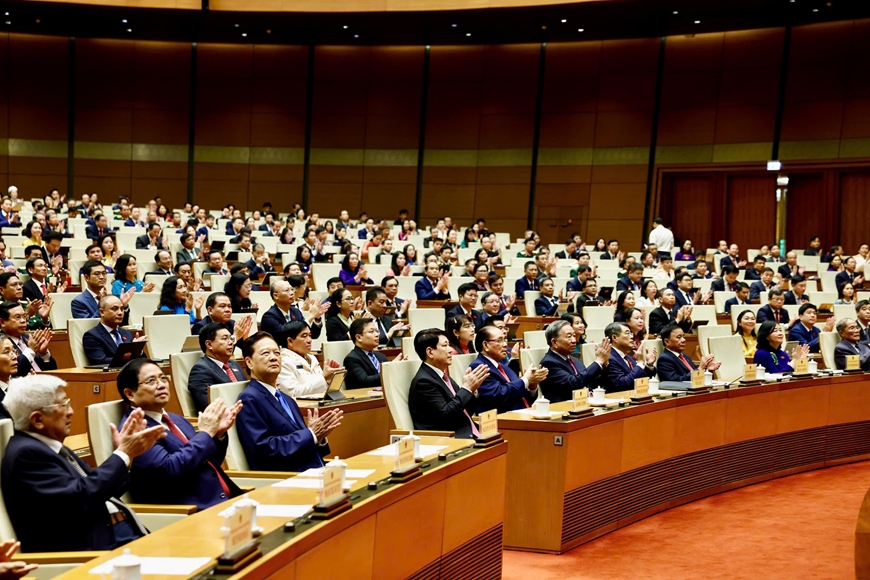 Kỳ họp thứ nhất, Quốc hội kh&oacute;a XVI th&agrave;nh c&ocirc;ng tốt đẹp, ho&agrave;n th&agrave;nh to&agrave;n bộ chương tr&igrave;nh đề ra