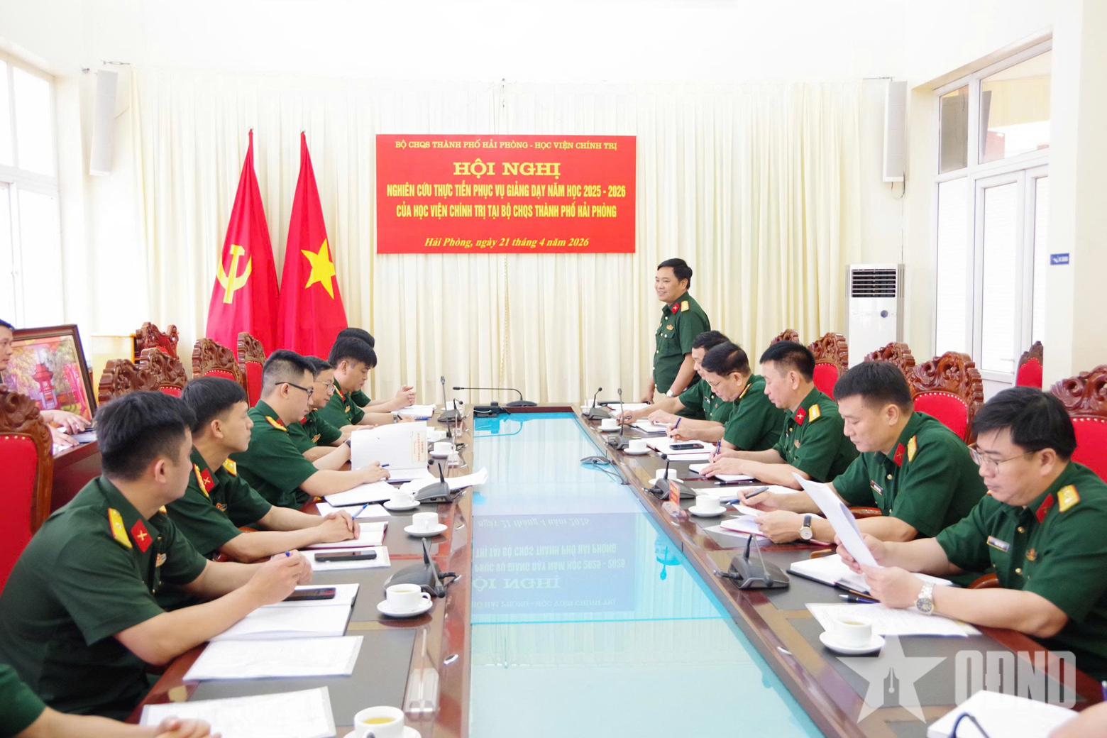 Học viện Chính trị: Khoa Công tác Đảng, công tác chính trị nghiên cứu thực tiễn tại Quân khu 3