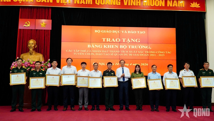 Ho&agrave;n th&agrave;nh tốt c&ocirc;ng t&aacute;c tuyển chọn nam sinh vi&ecirc;n tốt nghiệp đại học đ&agrave;o tạo sĩ quan dự bị