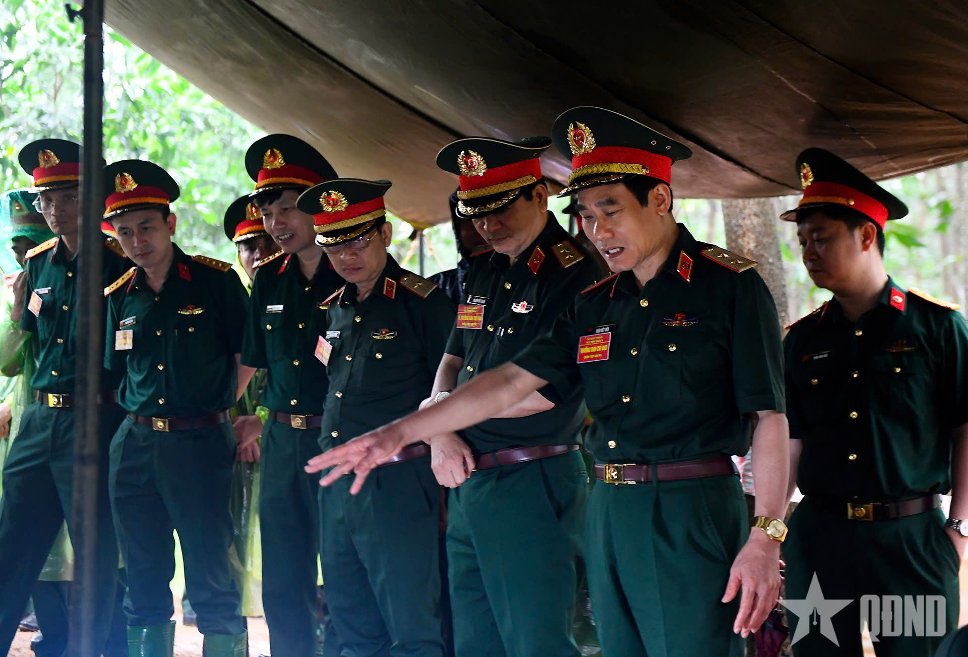 Diễn tập cuối khóa đưa học viên quân y vào sát thực tế chiến đấu