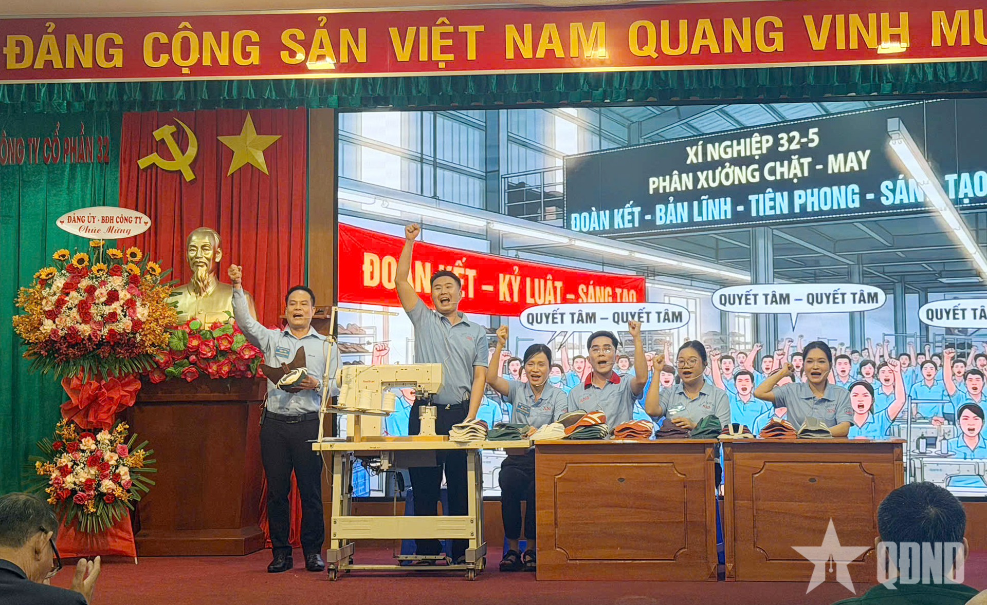 Tuổi trẻ Công ty Cổ phần 32 (Tổng cục Hậu cần - Kỹ thuật) đua tài tuyên truyền viên trẻ 