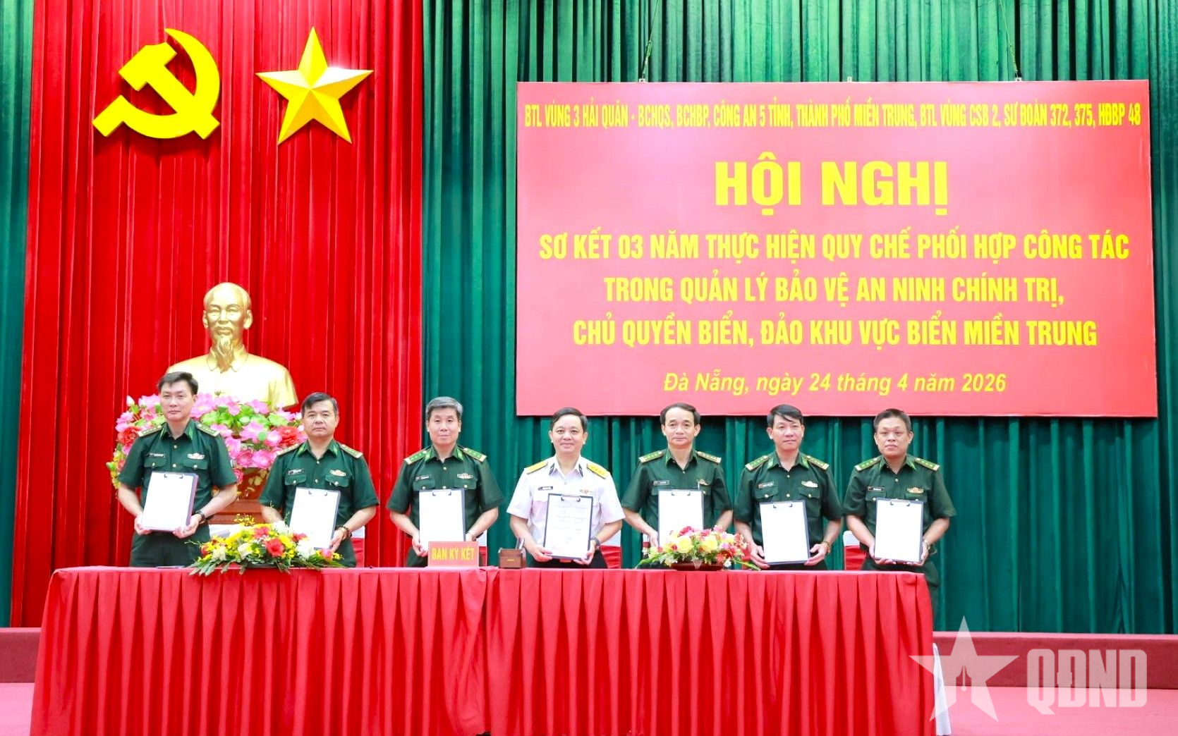 Vùng 3 Hải quân chủ động phối hợp bảo vệ an ninh, chủ quyền biển, đảo