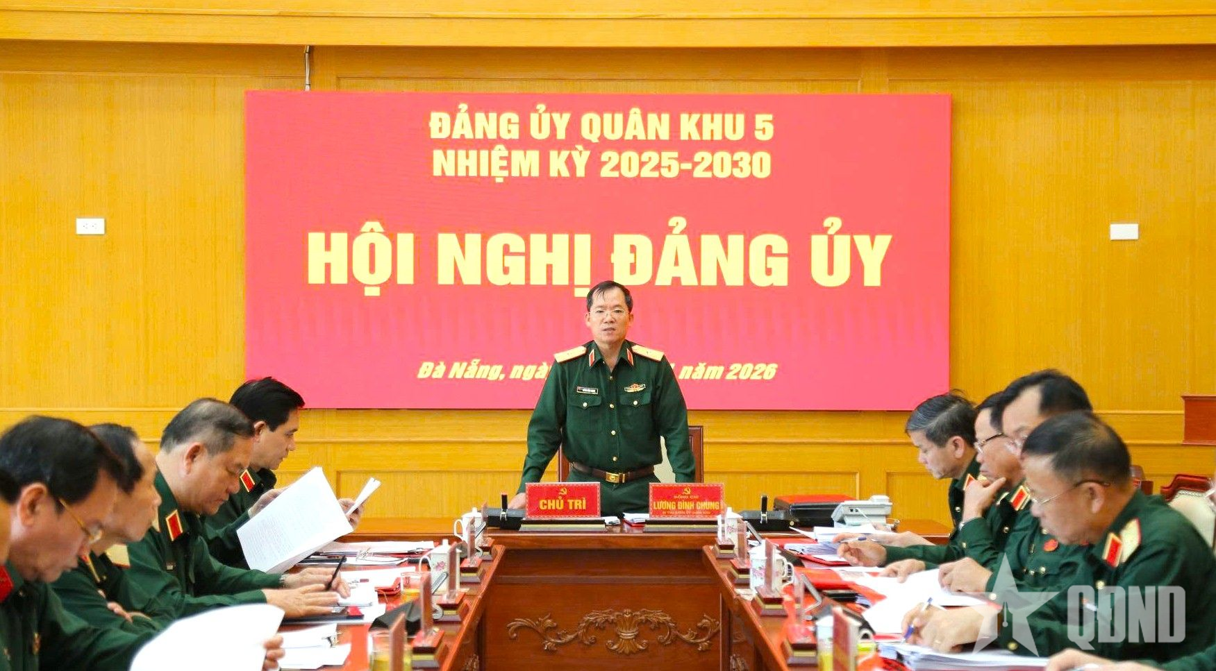 Xây dựng Đảng bộ Quân khu 5 vững mạnh - Hạt nhân quyết định mọi thắng lợi 