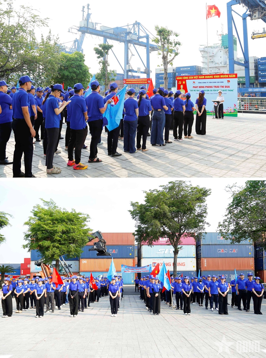 Tuổi trẻ Tân Cảng Sài Gòn quyết tâm thực hiện “3 tiên phong quyết thắng”