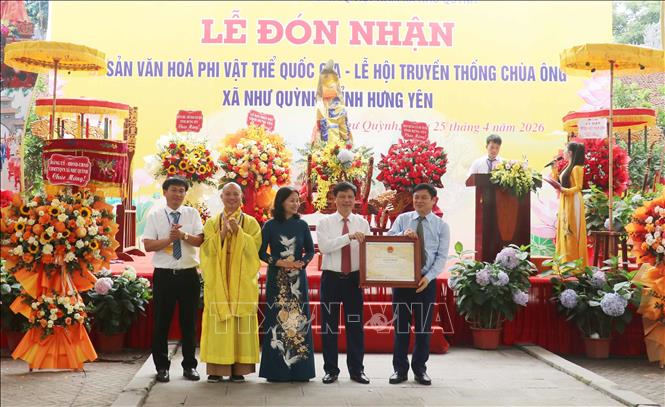Công nhận Lễ hội truyền thống Chùa Ông là Di sản văn hóa phi vật thể quốc gia