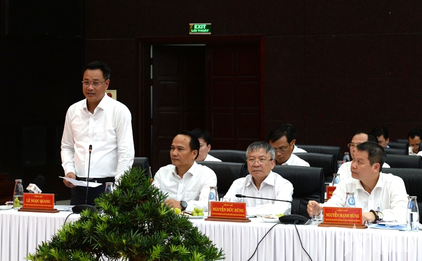 Tổng B&iacute; thư, Chủ tịch nước T&ocirc; L&acirc;m l&agrave;m việc với Ban Thường vụ Th&agrave;nh ủy Đ&agrave; Nẵng