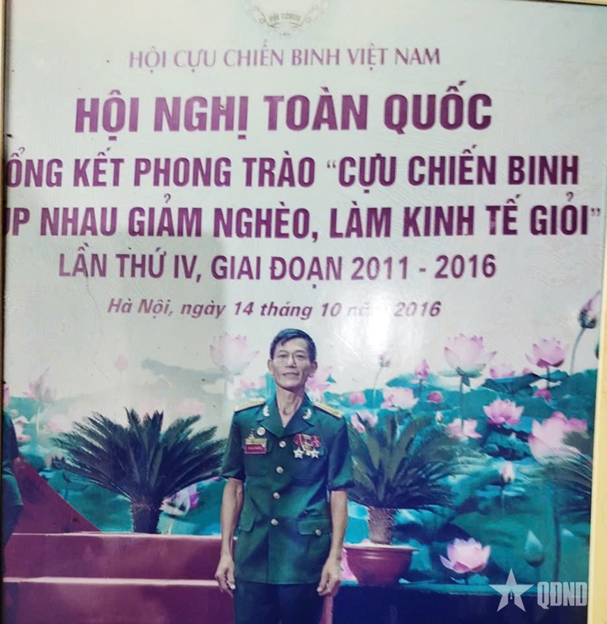 Cựu chiến binh, thương binh Nguyễn Hữu Tạo gương mẫu, tận tụy, làm kinh tế giỏi
