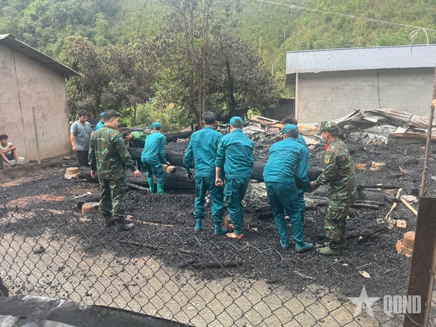 Hỏa hoạn ở Lai Ch&acirc;u, ba trẻ nhỏ tử vong