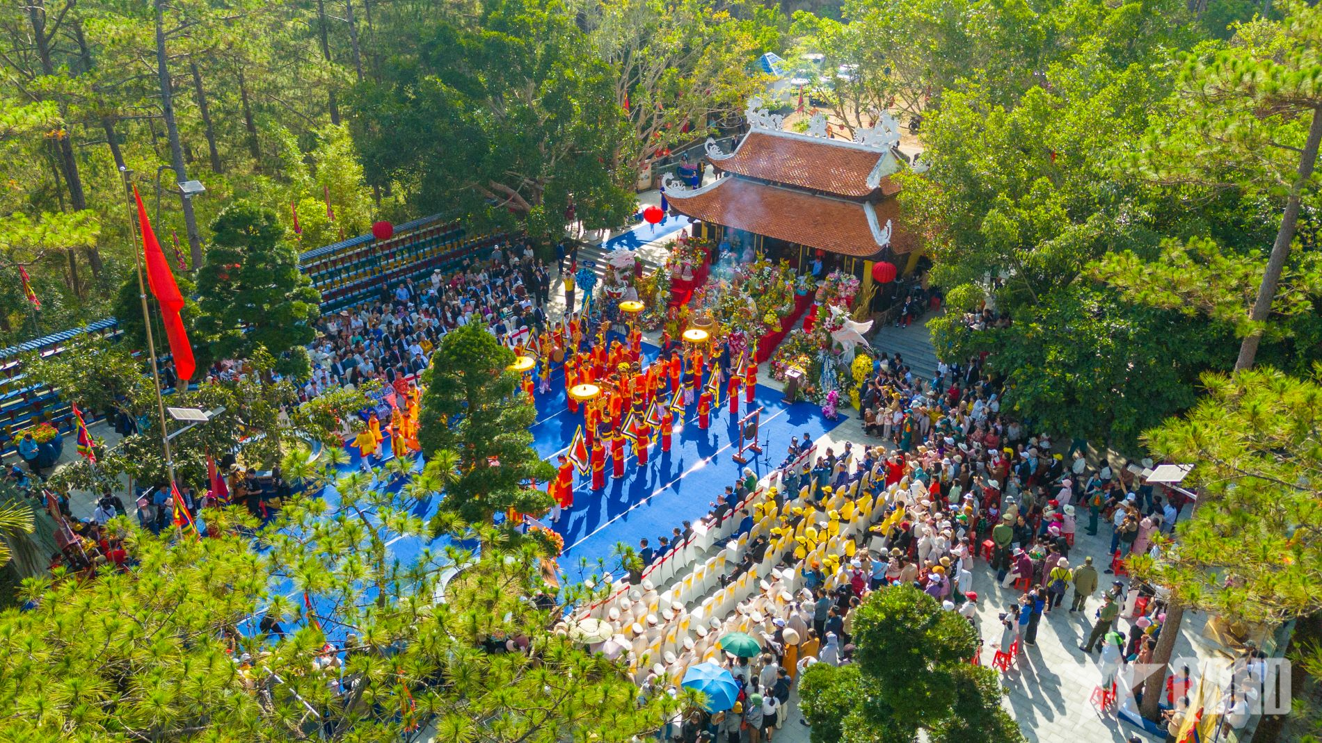 Lễ Giỗ Tổ Hùng Vương tại Lâm Đồng thu hút đông đảo người dân và du khách 