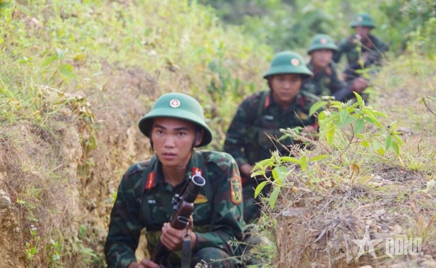 Lực lượng vũ trang tỉnh Hà Tĩnh sẵn sàng phương án tác chiến, bảo vệ địa bàn