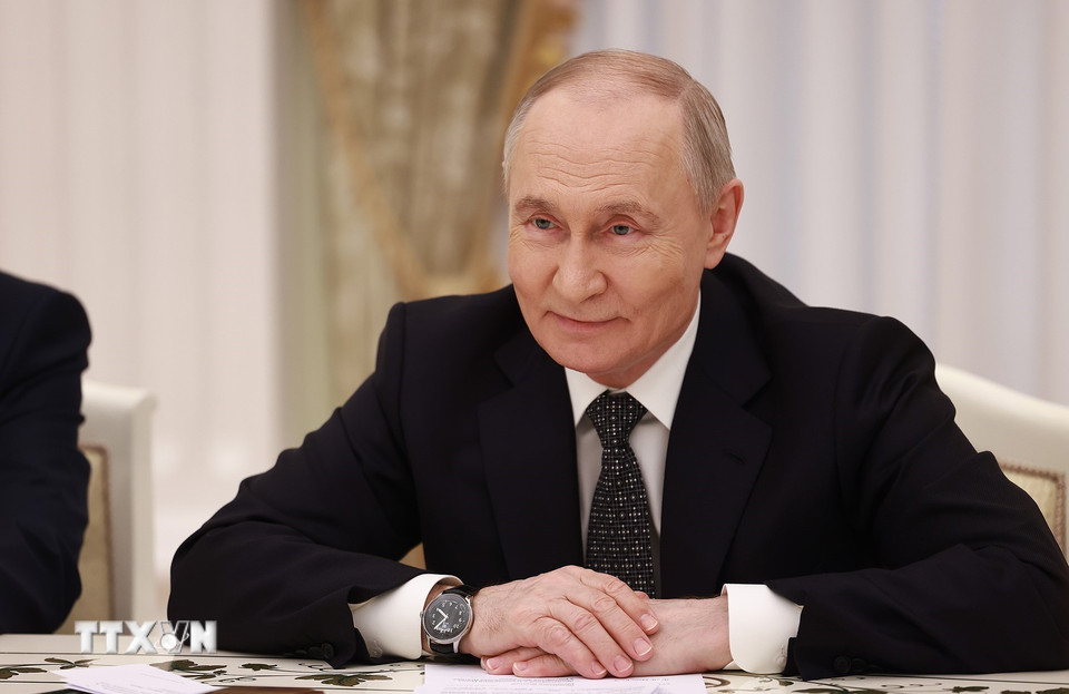 Tổng thống Putin: Nga sẽ làm mọi việc có thể để thúc đẩy hòa bình Trung Đông