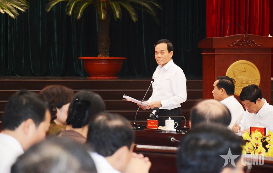 Tổng B&iacute; thư, Chủ tịch nước T&ocirc; L&acirc;m: Th&agrave;nh phố Hồ Ch&iacute; Minh cần đặt trọng t&acirc;m cải c&aacute;ch v&agrave;o thể chế ph&aacute;t triển