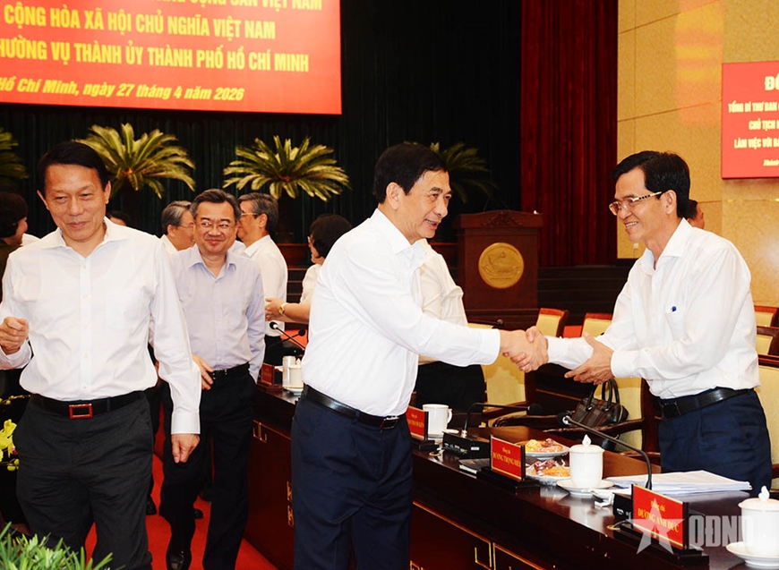 Tổng B&iacute; thư, Chủ tịch nước T&ocirc; L&acirc;m: Th&agrave;nh phố Hồ Ch&iacute; Minh cần đặt trọng t&acirc;m cải c&aacute;ch v&agrave;o thể chế ph&aacute;t triển