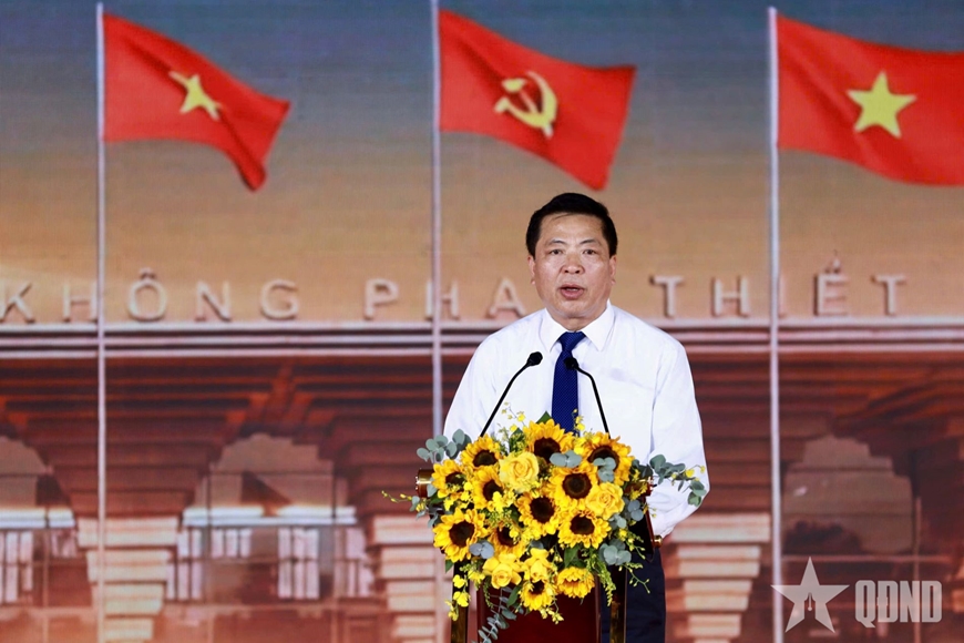 Thượng tướng Phạm Trường Sơn dự khởi c&ocirc;ng dự &aacute;n Cảng h&agrave;ng kh&ocirc;ng d&acirc;n dụng s&acirc;n bay Phan Thiết