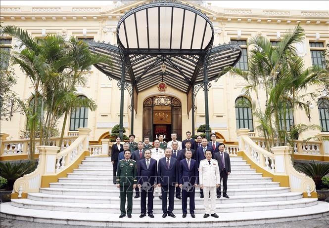 Tổng B&iacute; thư, Chủ tịch nước T&ocirc; L&acirc;m chủ tr&igrave; Phi&ecirc;n họp thứ nhất Hội đồng Quốc ph&ograve;ng v&agrave; An ninh nhiệm kỳ 2026-2031