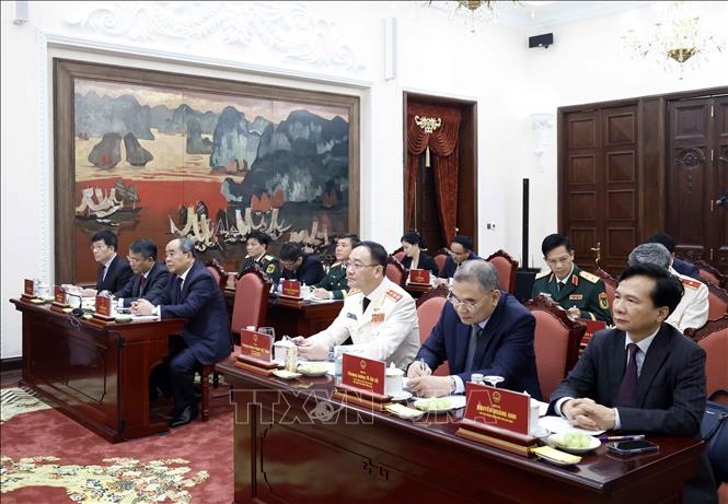 Tổng B&iacute; thư, Chủ tịch nước T&ocirc; L&acirc;m chủ tr&igrave; Phi&ecirc;n họp thứ nhất Hội đồng Quốc ph&ograve;ng v&agrave; An ninh nhiệm kỳ 2026-2031