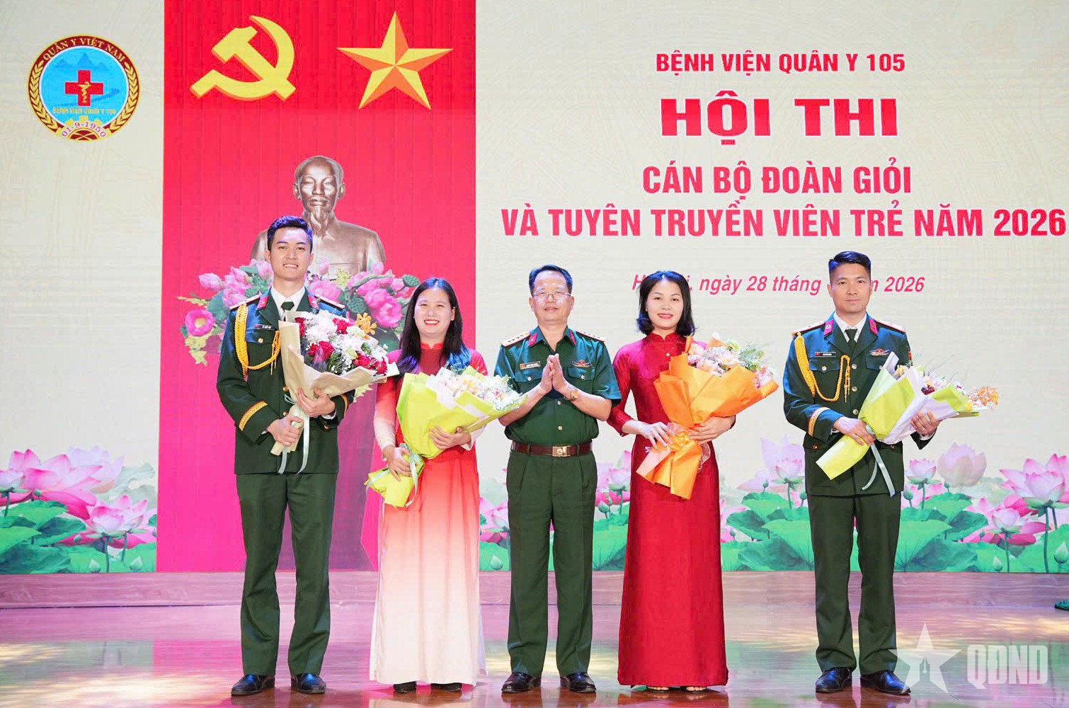 Bệnh viện Quân y 105 tổ chức Hội thi cán bộ đoàn giỏi và tuyên truyền viên trẻ 