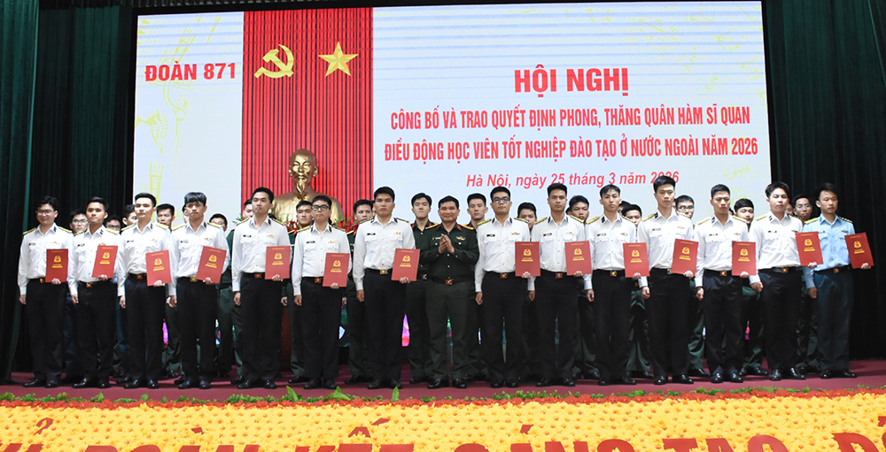 Chủ động tham mưu nâng cao hiệu quả công tác Đảng, công tác chính trị ở Đoàn 871