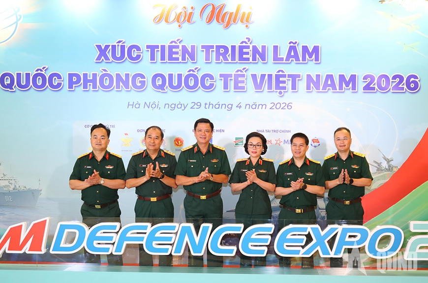Triển lãm Quốc phòng quốc tế Việt Nam 2026: Thượng tướng Nguyễn Trường Thắng dự và chỉ đạo Hội nghị xúc tiến thương mại